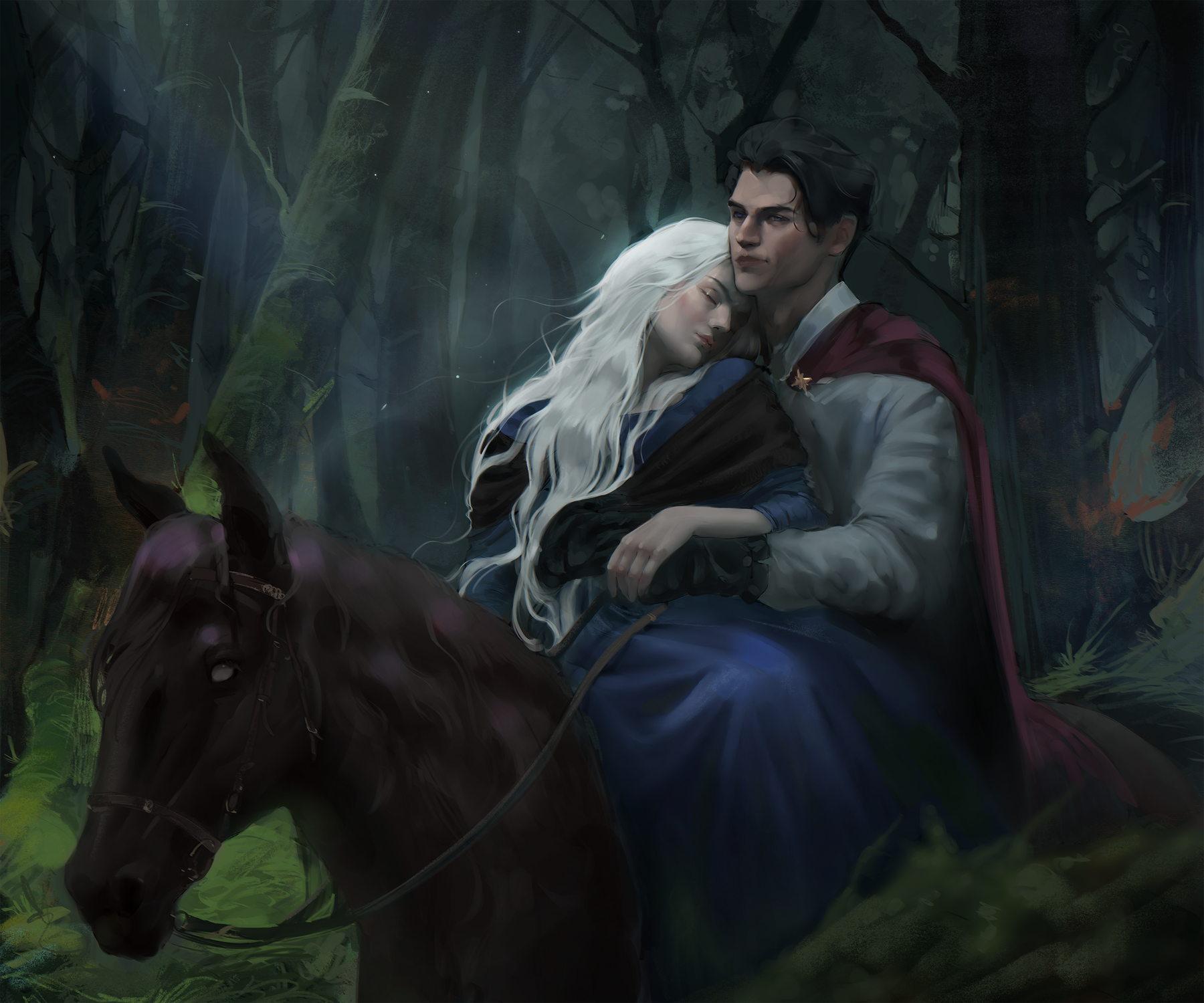 Through the forest by AliArtcher